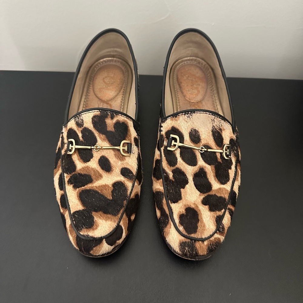 Sam Edelman Loraine Bit Loafer in Leopard Brahma